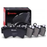 BREMBO P85065 LOW-MET FRONT DISC BRAKE PAD SET AUD