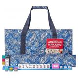 AMERICAN MAHJONG GAME SET, 166 QUALITY WHITE TILES