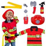 LIBERRY FIREFIGHTER COSTUME DRESS-UP TOY FOR KID 3