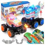 2 EXPLODING PACK MONSTER TRUCKS FOR BOYS AGE 4-7,