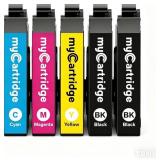 MYCARTRIDGE REMANUFACTURED INK CARTRIDGE 5-PACK