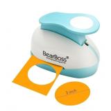 BEARBOSS 3 INCH CIRCLE PUNCH, HOLE PUNCH SHAPES, P