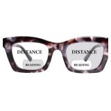 BIFOCAL READING GLASSES FOR WOMEN OVERSIZED SQUARE