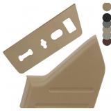 POWER SEAT CONTROL SWITCH HOUSING BEZEL & SEAT PAN