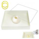 KAGZ HIVE TOP BEE FEEDER WITH CLEAR COVER FOR 10 F