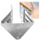 24 PACK 16-GAUGE HURRICANE TIES FOR RAFTER, HEAVY