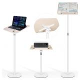 FLOOR STANDING BOOK STAND, FOLDABLE BOOK HOLDER FO