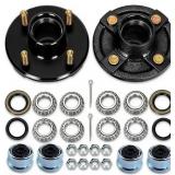 4 LUG 2000LBS HUB 4X4", FITS 1"-1-1/16" STRAIGHT S