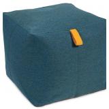 $130 BIGG-JOE OUTDOOR OTTOMAN (LAKESHORE BLUE INTE