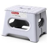HBTOWER FOLDING STEP STOOL 9 INCH, 600 LBS CAPACIT
