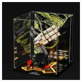 LED LIGHT ACRYLIC DISPLAY CASE COMPATIBLE WITH LEG
