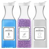 LAUNDRY DETERGENT DISPENSER,54OZ FABRIC SOFTENER D