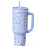 ELLO OASIS 40OZ INSULATED STAINLESS STEEL TUMBLER