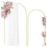 METAL ARCH BACKDROP STAND 7.2FT+6FT WEDDING ARCH B