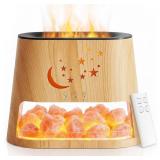 ESSENTIAL OIL DIFFUSER & HIMALAYAN SALT LAMP - 5 I