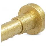 YNL GOLD SHOWER CURTAIN ROD 32-80 INCH(2.7-6.6FT),