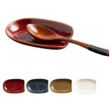 CERAMIC SPOON REST, 5" UTENSIL HOLDER FOR STOVE TO
