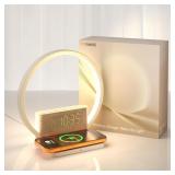 VIVILUMENS SUNRISE ALARM CLOCK WIRELESS CHARGER, 1