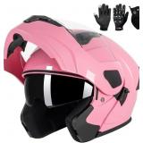 MODULAR FLIP UP MOTORCYCLE HELMETS FOR MEN WOMEN,