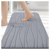 BUGANDA MEMORY FOAM BATHROOM RUG MAT 36X24, EXTRA