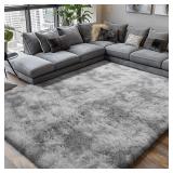 SHAG AREA RUGS FOR BEDROOM LIVING ROOM,6X9 ULTRA S