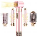 5-IN-1 HAIR DRYER BRUSH, DETACHABLE MULTI HOT AIR