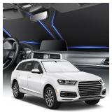 300T UNIVERSAL CAR WINDSHIELD SUN SHADE, FOLDABLE