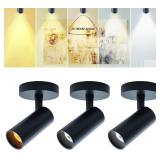 SPOTLIGHT 3 PACK 12W SPOT LIGHT INDOOR 5CCT 2700K-