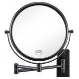 WALL MOUNTED MAKEUP MIRROR - 1X/10X MAGNIFYING MIR