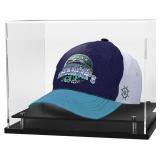 CLEAR HAT DISPLAY CASE FOR BASEBALL,ACRYLIC CAP HO