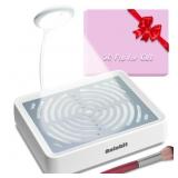 NAIL DUST COLLECTOR WITH LAMP&50PCS DISPOSABLE FIL
