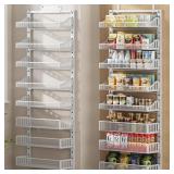 POKIPO OVER THE DOOR PANTRY ORGANIZER 8-TIER, LARG