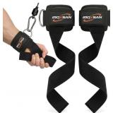 WEIGHT LIFTING STRAPS WITH D RING, WRIST STRAPS FO