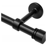 LONG CURTAIN RODS 72-144 INCHES(12FT), 1" DIAMETER