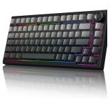 GURJOT WIRELESS MECHANICAL KEYBOARD, 75% HOT SWAPP