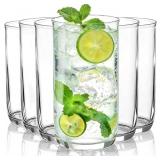 HOMQUEN 14OZ HIGHBALL GLASSES, 6PCS DRINKING GLASS