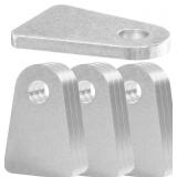 WELD ON TABS, 1/2" HOLE, 1/4" THICK ï¿½ SHOCK MOUNT