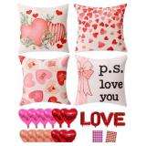 1 LOT OF 2-MULTIWINS VALENTINE DECORATIONS SET OF