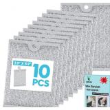 STEEL WOOL SCRUBBER, WIRE DISHWASHING RAGS, 10 PCS