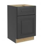 $367 GRAYSON DEEP ONYX PAINTED PLYWOOD SHAKER ASSE