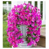 2 PCS BOUGAINVILLEA ARTIFICIAL HANGING FLOWERS PLA