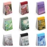 1 LOT OF 4-450 PIECES WASHI STICKER SET, 9 SET SCR