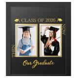 QUNCLAY GRADUATION PICTURE FRAME GRADUATION BLACK