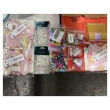 1 LOT ASSORTED CRAFTING SUPPLIES