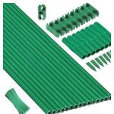 15SET 13.7 INCH GARDEN STAKES, 48 PACK TOMATO STAK