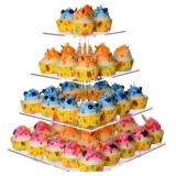 CUPCAKE STAND, 4 TIER CUPCAKE STAND FOR 50 CUPCAKE