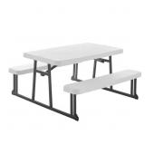 HDX KIDS 1 PIECE ALMOND AND BRONZE RESIN TOP PORTA