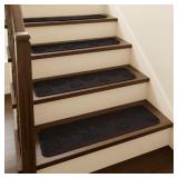 STAIR RUNNERS FOR WOODEN STEPS NON SLIP 15 PACK 8X