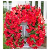 1 LOT OF 2-2 PCS BOUGAINVILLEA ARTIFICIAL HANGING