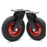 NEFISH 8 INCH HEAVY DUTY OUTDOOR CASTERS 1100 LBS,